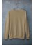 Camel Oversize Bisiklet Yaka Sweatshirt 1