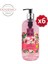 Doğal Zeytinyağlı Sıvı Sabun Japon Kiraz Çiçeği 500 ml x 6 2
