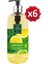 Doğal Zeytinyağlı Sıvı Sabun Çeşme Limonu 500 ml x 6 1