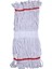 Geniş Yedek Islak Mop Paspas Ucu Başlığı Püskül - Pamuklu - 400 Gram. - 25 Cm. - Beyaz - 3 Adet 1