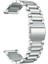 Samsung Galaxy Watch 4 Classic 42 / 46 mm Uyumlu Metal Kordon Premium Paslanmaz Çelik Kayış Baklalı 1