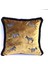 Zebra Desenli Dekoratif Yastık Kılıfı -Modern Gold Kadife Kırlent 1