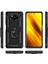 Xiaomi Poco X3 Nfc Anka Serisi Yüzük Standlı Armor Kılıf - Siyah 5