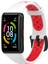 Huawei Band 6 / Honor Band 6 İçin Nefes Silikon Kayışı (Yurt Dışından) 5