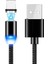 Apple iPhone Uyumlu iPad Lightning Manyetik Uçlu Mıknatıslı Şarj Kablosu 1 Metre Siyah AL2529 1