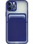 iPhone 12 Pro Kılıf Cardy Kartlık Cepli Mat Kapak 1