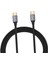 USB Tip Kablo Tipi-C3.1 Gen2 10 GB 100W Pd Şarj Veri Kordonu Siyah 1.5 M 1