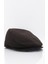 Erkek Şapka Kahve Kışlık Trend Flat Cap Yün Kasket 5
