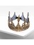 King Taç Erkek Çocuklar Için Ortaçağ Balo Tarzı Şapka/ Tac - Altın (Yurt Dışından) 5