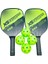 Strade Store Tickleball Paddle Wood Pickleball Raketleri 4 Top ve Çanta ile Set (Yurt Dışından) 1