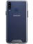 Samsung Galaxy A20S Kılıf Gard Nitro Şeffaf Sert Silikon+Nano Glass Şeffaf 1