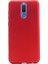 Huawei Mate 10 Lite Kılıf Premier Silikon Kılıf+Nano Glass Koruyucu Kırmızı 1