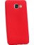 Samsung Galaxy A7 2016 Kılıf Premier Silikon Kılıf Kırmızı 1