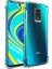 Xiaomi Redmi Note 9s Kılıf Antishock Sert Kapak+Nano Glass Şeffaf 1