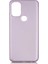 General Mobile Gm 21 Plus Kılıf Korumalı Mat Soft Premier Silikon+Nano Glass Bronz 1