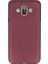 Samsung Galaxy J7 Duo Kılıf Premier Mat Arka Kapak Mürdüm 1