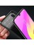 Xiaomi Mi 9 Lite Kılıf Negro Karbon Dizayn Silikon+Nano Glass Siyah 2