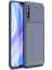 Huawei P Smart S Kılıf Negro Karbon Dizayn Silikon+Nano Glass Lacivert 1