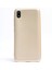Xiaomi Redmi 7A Kılıf Premier Silikon Esnek Arka Koruma Gold 1