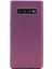 Samsung Galaxy S10 Kılıf Premier Silikon Esnek Arka Koruma Mürdüm 1