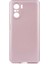 Xiaomi Poco F3 Kılıf Mat Soft Premier Silikon+Nano Glass Bronz 1