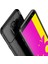 Samsung Galaxy J6 Kılıf Negro Karbon Dizayn Silikon + Nano Lacivert 3
