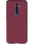 Oppo Reno 2 Kılıf Premier Silikon Esnek Koruma+Nano Glass Mürdüm 1