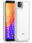 Huawei Y5P Kılıf Coss Şeffaf Sert Kapak+Nano Glass Şeffaf 1