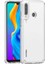 Huawei P30 Lite Kılıf Coss Şeffaf Sert Kapak+Nano Glass Şeffaf 1