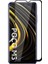 Xiaomi Poco M3 Kılıf Negro Karbon Dizayn+Full Ekran Koruyucu Siyah 2