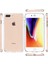 Apple iPhone 7 Plus Kılıf Coss Şeffaf Sert Kapak+Nano Glass Şeffaf 3
