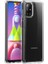 Samsung Galaxy M51 Kılıf Coss Şeffaf Sert Kapak Renksiz 1