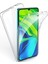 Xiaomi Mi Note 10 Pro Kılıf Ön Arka Şeffaf Silikon Koruma Renksiz 1