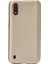 Samsung Galaxy A01 Kılıf Premier Silikon Koruma+Nano Glass Gold 1