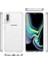 Samsung Galaxy A50S Kılıf Coss Şeffaf Sert Kapak+Nano Glass Şeffaf 3