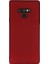 Samsung Galaxy Note 9 Kılıf Premier Silikon+ 3D Cam Full Cam Kırmızı 1