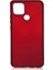 Oppo A15S Kılıf Premier Mat Soft Silikon Kırmızı 1