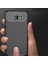 Samsung Galaxy J4 Plus Kılıf Negro Karbon Dizayn Silikon Lacivert 2