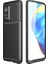 Xiaomi Mi 10T Pro Kılıf Negro Karbon Dizayn+Full Ekran Koruyucu Siyah 1