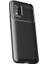 Xiaomi Mi 10 Lite Kılıf Negro Karbon Silikon+Nano Glass Siyah 1