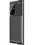 Samsung Galaxy Note 20 Kılıf Negro Karbon Dizayn+Full Ekran Siyah 1