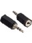 3.5 mm Stereo Erkek - 2.5 mm Stereo Dişi Jack 631064 1