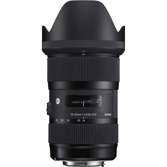 Sigma 18-35MM F / 1.8 Dc Hsm Sanat Lens - Siyah (Canon Ef) (Yurt Dışından)