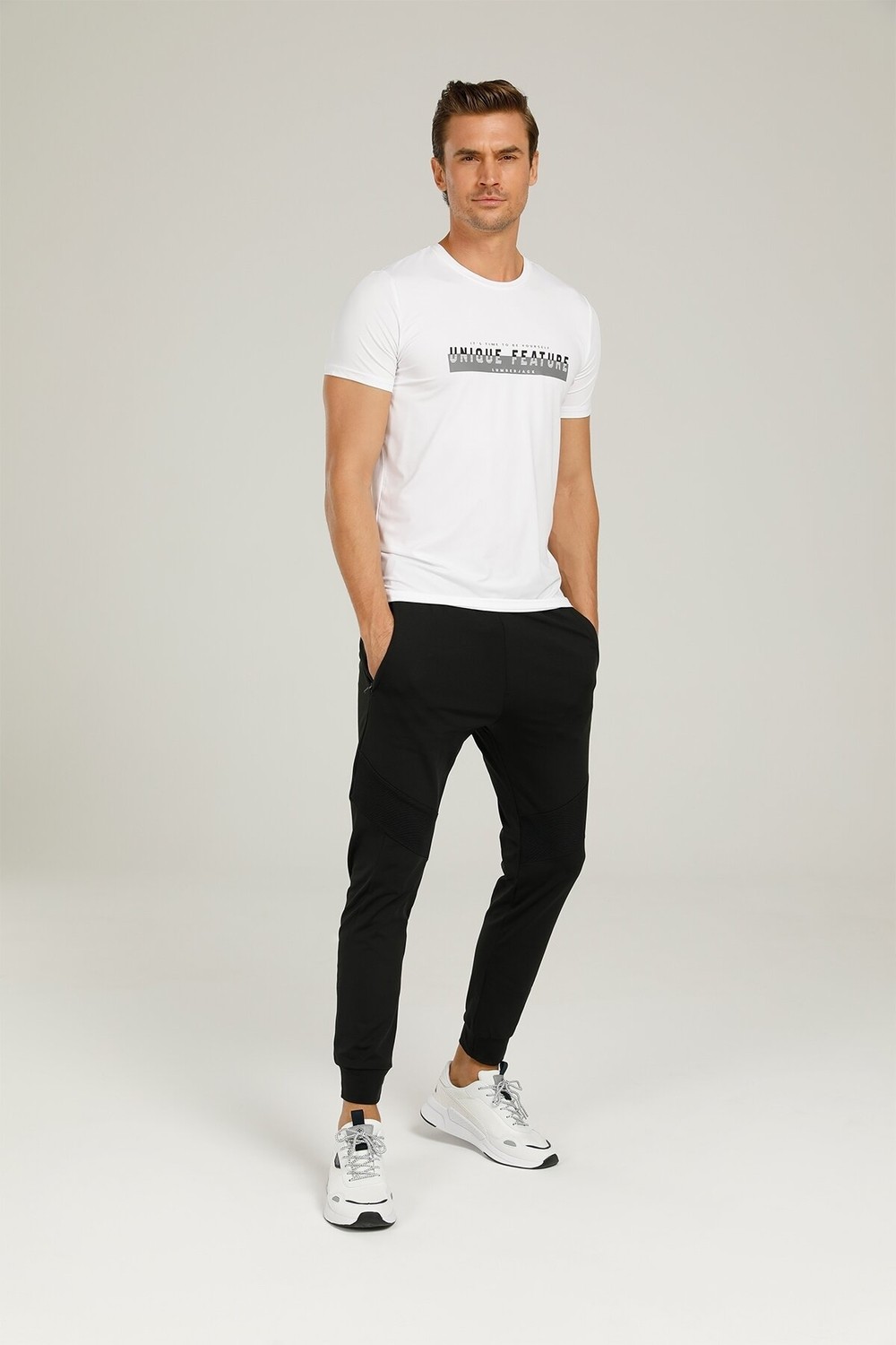 Lumberjack Aley Jogger 1pr Siyah Erkek Eşofman Altı görsel 3