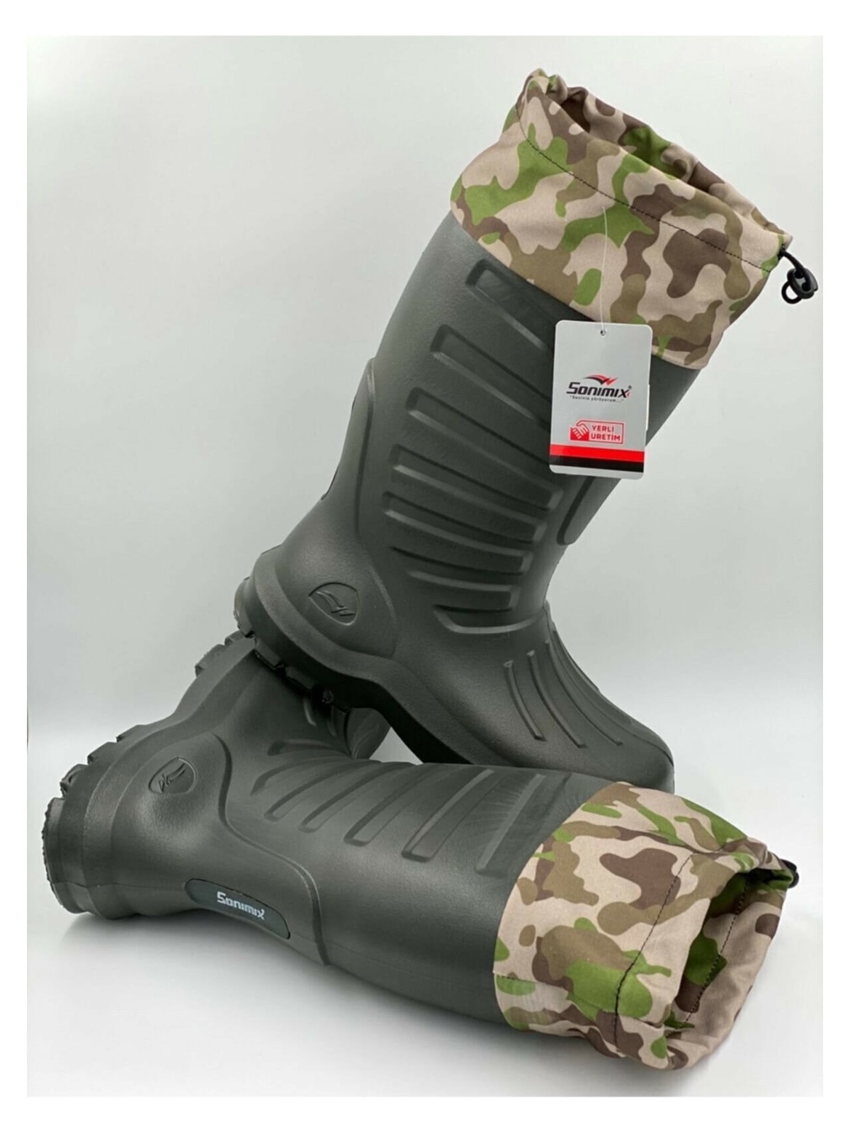 Sonimix Eva Termal Konçlu Çoraplı Çizme -30 Derece Dayanıklı