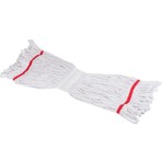 Ekol Çift Kovalı Temizlik Arabası Seti Yedek Dar Islak Mop Püskül Paspas 17 Cm  - 500  gr  - Beyaz - 5 Adet