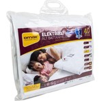 Omak Tek Kişilik Elektrikli Battaniye 90 x 145 cm Beyaz Polyester Düz Renk Özellikli