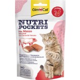 Gimcat Nutripockets Kedi Ödülü Biftek Malt 60Gr
