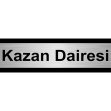 Özarslan Dizayn Kazan Dairesi 5 x 20 cm Metal Yönlendirme Levhası