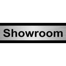 Özarslan Dizayn Showroom 7 x 20 cm Metal Yönlendirme Levhası